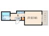 シティヴィラ尼崎 1Kの間取り