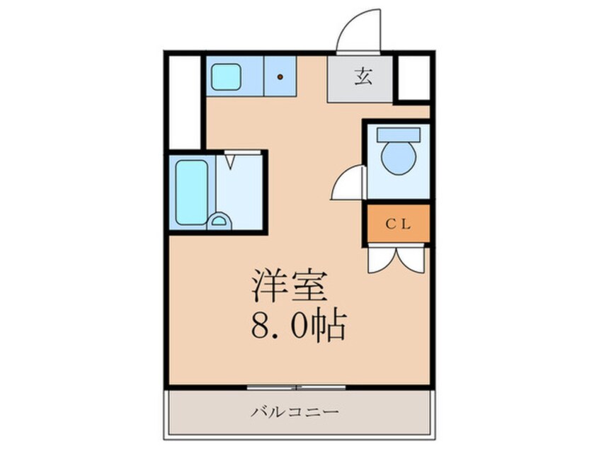 間取図 ドーミー新大阪