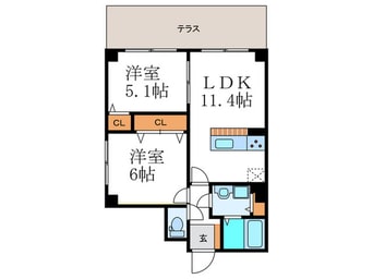 間取図 サンワルツ