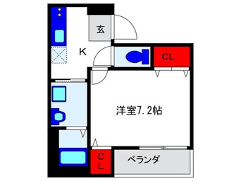 間取図 ﾌｼﾞﾊﾟﾚｽ曽根南町Ⅱ番館