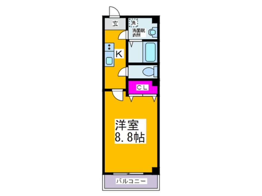 間取図 ＫＳロイヤル大阪城