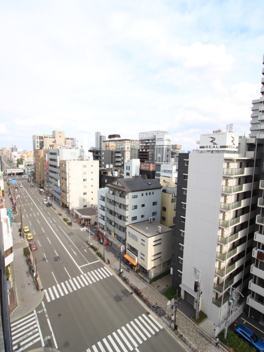 室内からの展望 日生ロイヤルマンション十三