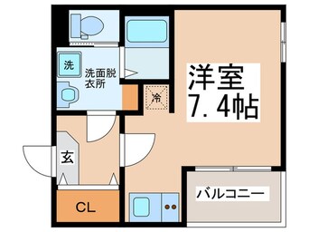 間取図 ハーモニーテラス北田辺
