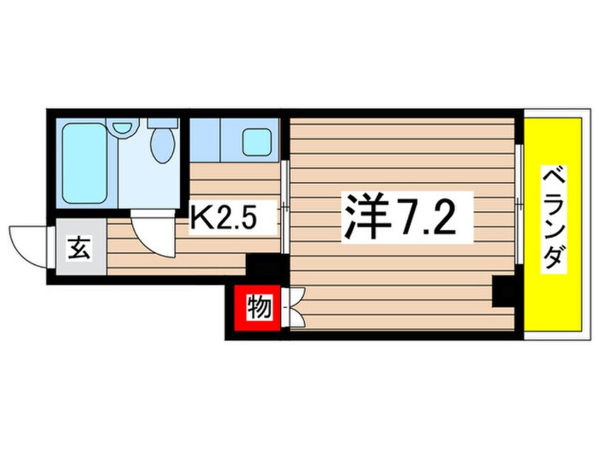 間取図 コーポ北村