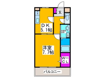 間取図 ユングフラウⅡ