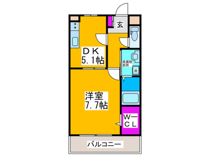 間取図 ユングフラウⅡ