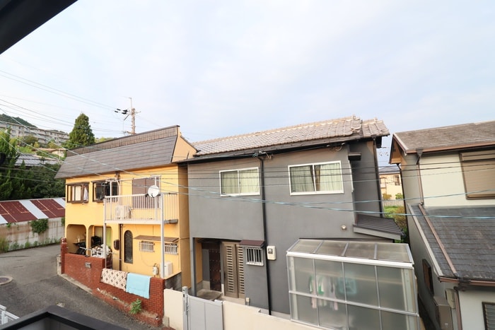 室内からの展望 メルベ－ユ箕面Ⅱ