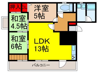 間取図 グランビュー平野