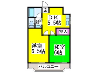 間取図 三国ヶ丘駅前ビル