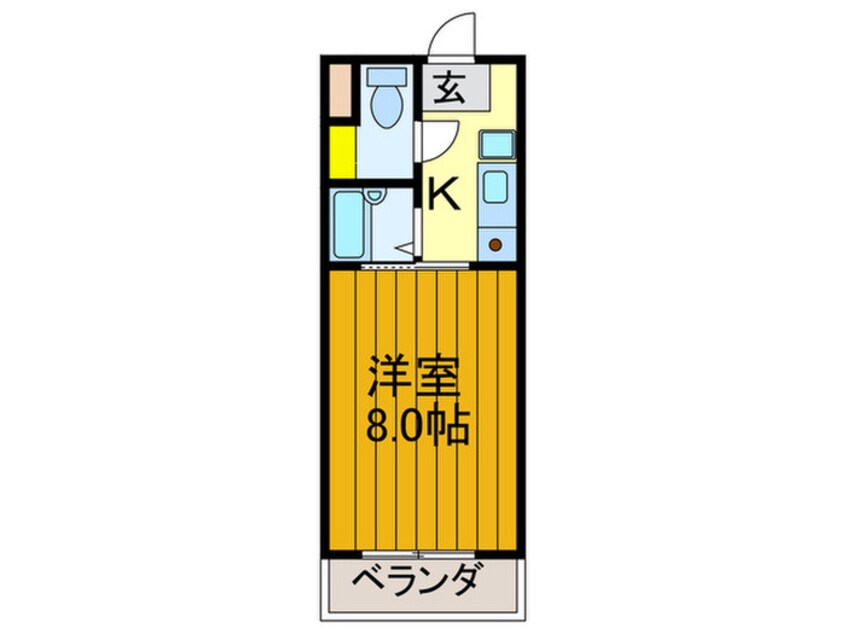 間取図 ファーストＦＫ２１ビル