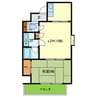 タンクロービル 1LDKの間取り