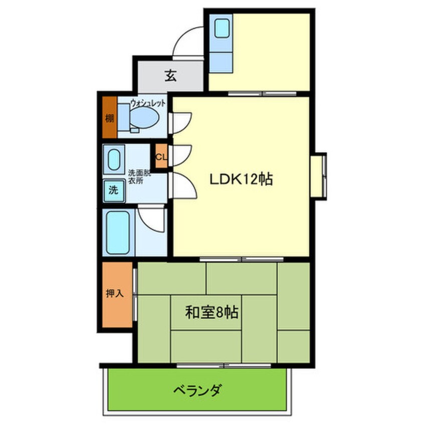 間取図 タンクロービル
