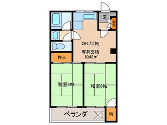 間取図 第１明石ハイツ