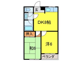 間取図 Ｋ・Ｔマンション