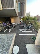 駐輪場 アルファクラージュくずはⅢ