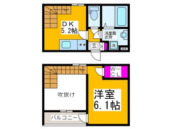 間取図 メゾン　ダイエイ