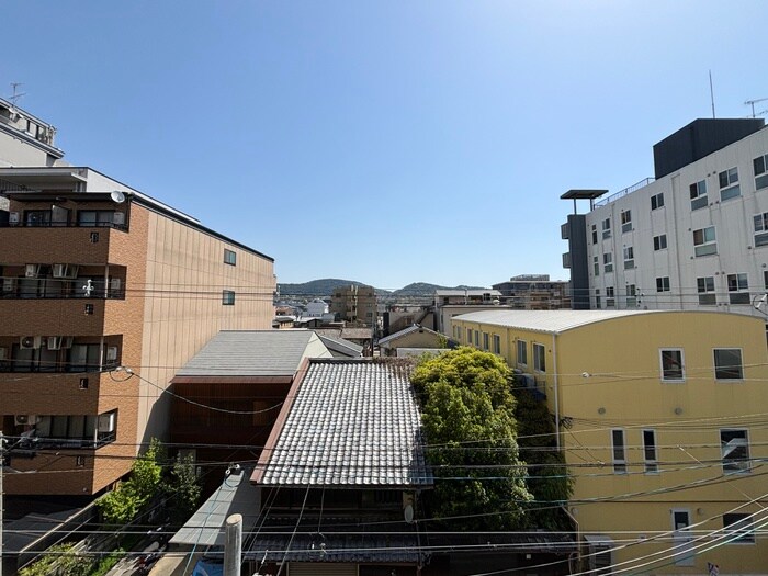 室内からの展望 ベルビュー七条河原町