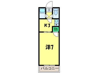 間取図 プルメリア