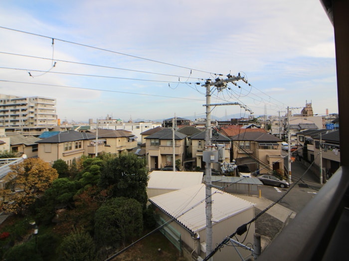 室内からの展望 プルメリア
