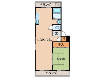 間取図 森田マンション