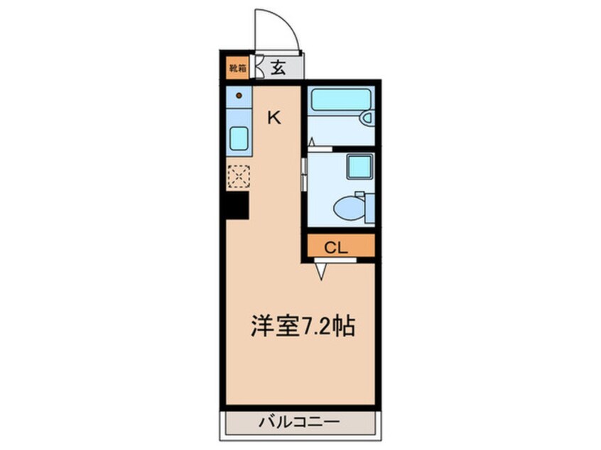 間取図 GARNET　RESIDENCEﾌﾞリエ京都