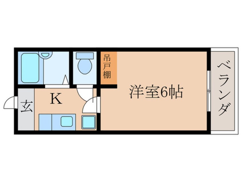 間取図 タウンズホワイト