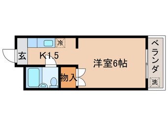 間取図 タウンズホワイト