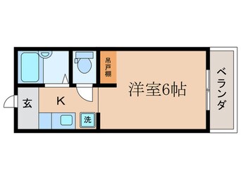 間取図 タウンズホワイト