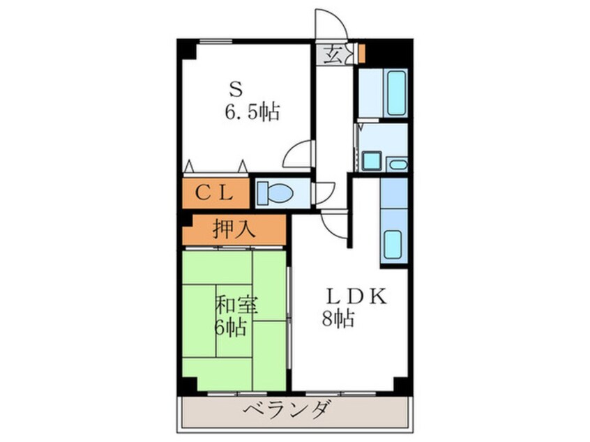 間取図 カサ・デ・高の手