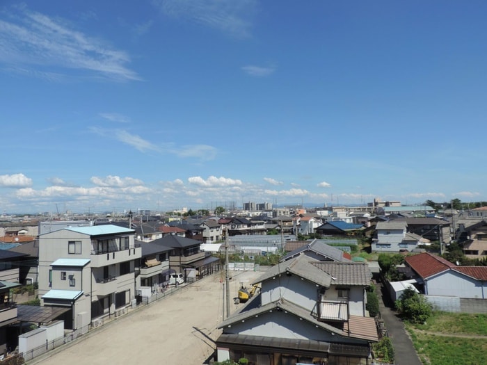 室内からの展望 ビレッジハウス尾上3号棟