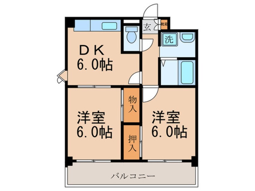 間取図 メゾンローレル