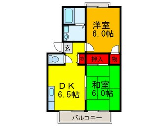 間取図 エステートピア旭