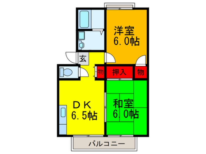 間取図 エステートピア旭