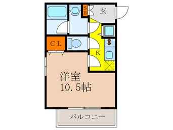 間取図 グラスロ－ド新大阪