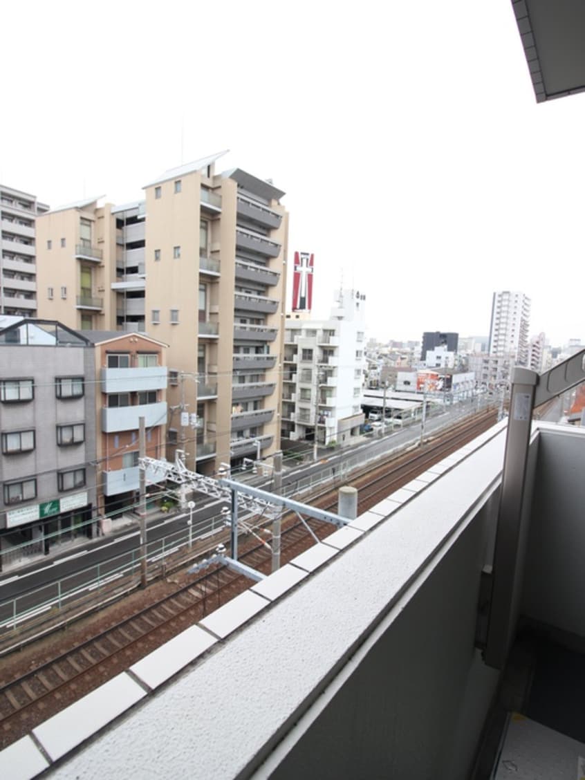 室内からの展望 グラスロ－ド新大阪