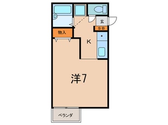 間取図 オモトハイツ