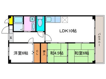 間取図 ラ・メゾン・ボヌール