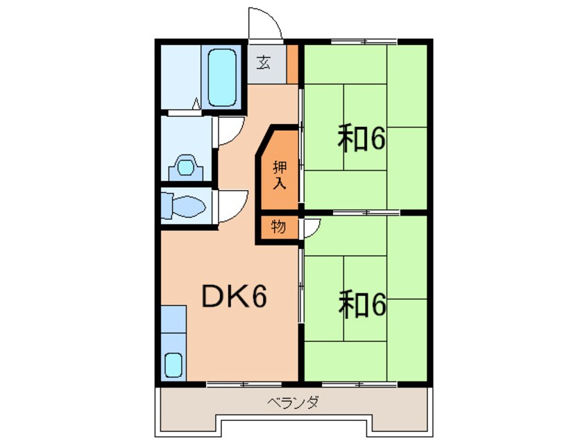 間取図 松豊マンション