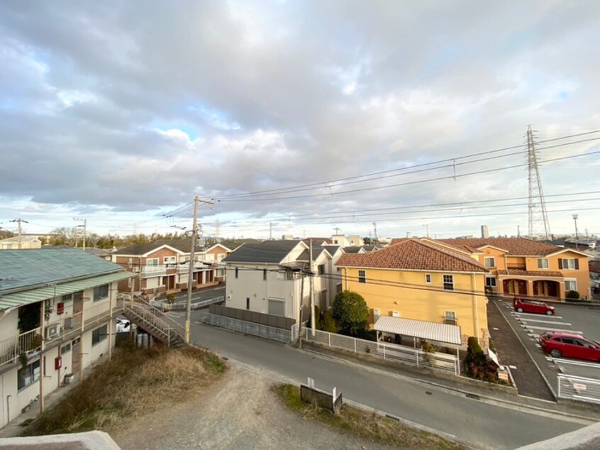 室内からの展望 松豊マンション