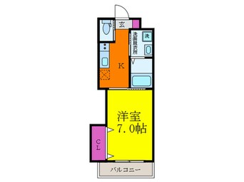 間取図 サムライマンション上山手