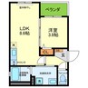 (仮称)東大阪市御厨栄町2丁目計 1LDKの間取り