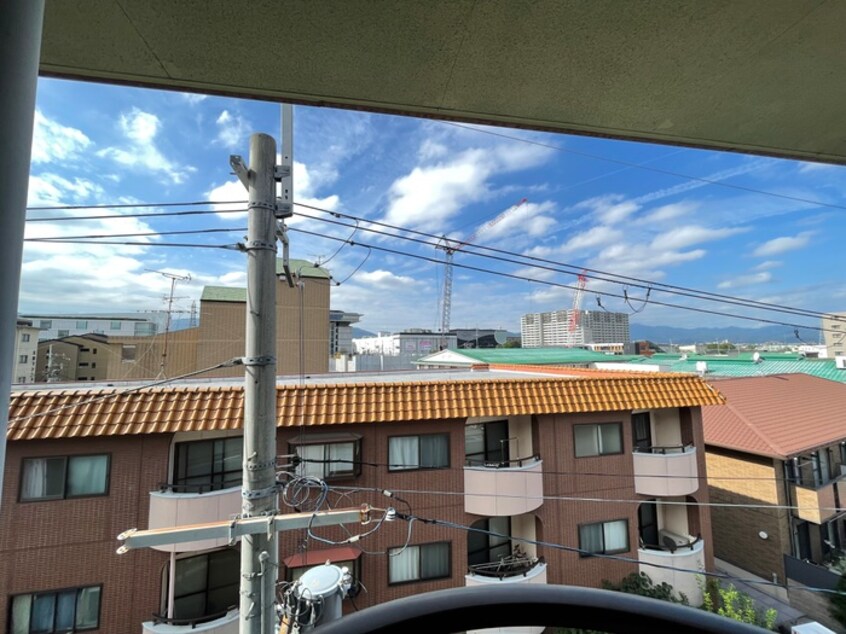 室内からの展望 パレ中久世Ⅱ