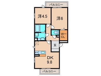 間取図 ル　ポンテ　Ｃ棟