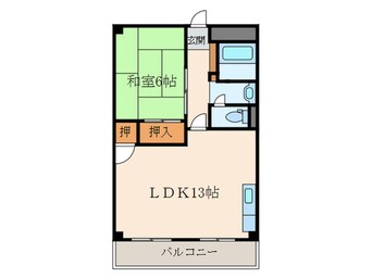 間取図 マンションイワタ