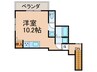 アリカハイツ 1Rの間取り