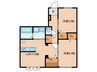 benir maison okubo 2LDKの間取り