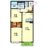 benir maison okubo 2LDKの間取り