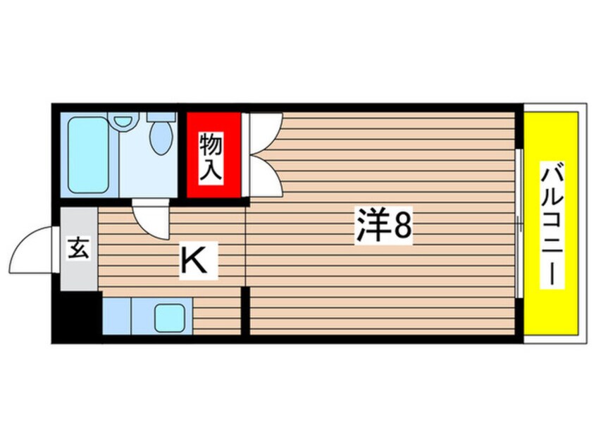 間取図 シャルムかたびら