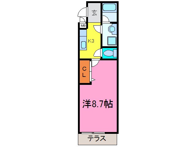 間取り図 エクセレント浜寺