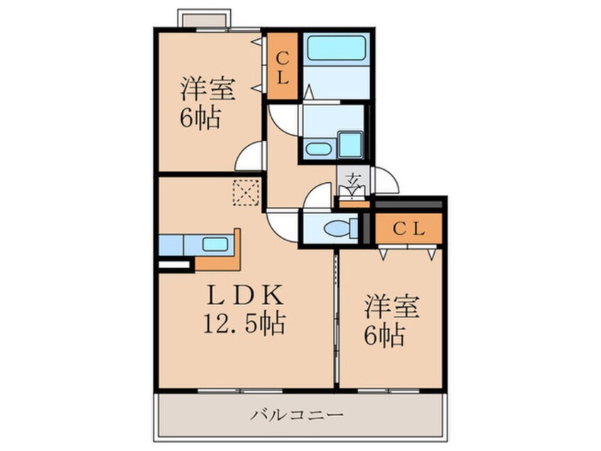 間取図 モン・ロワイアル